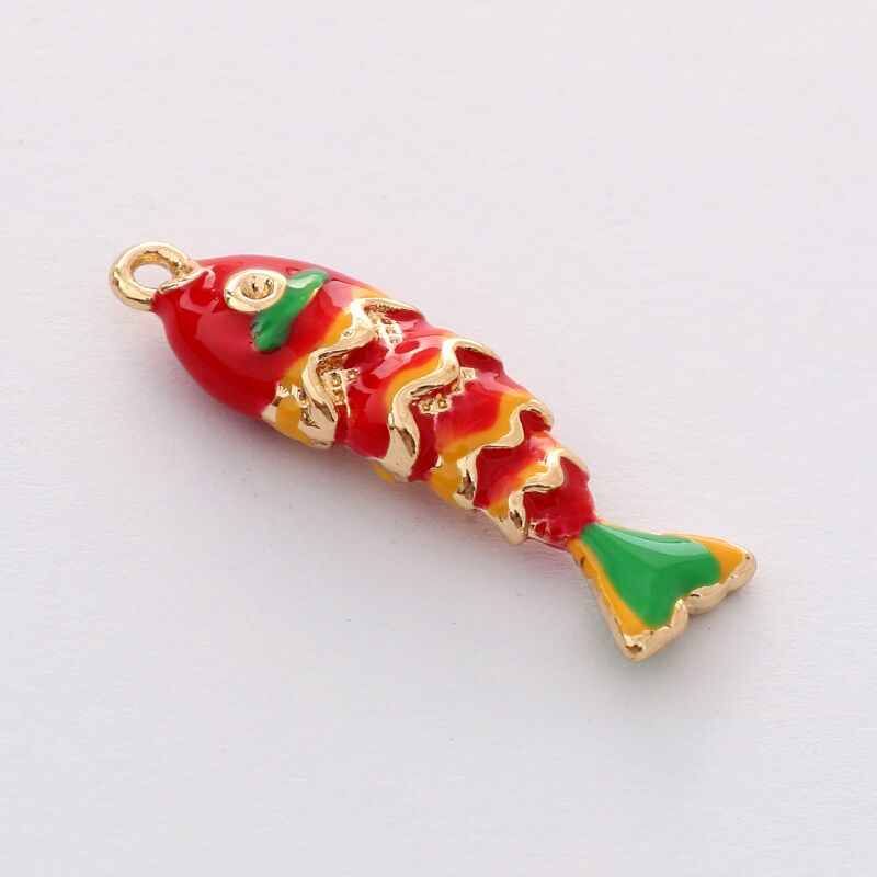 قلادة سمك كوي الجديدة التي تباع على نطاق واسع، لا تحتوي على زخرفة ذات جودة عالية Item Picture
