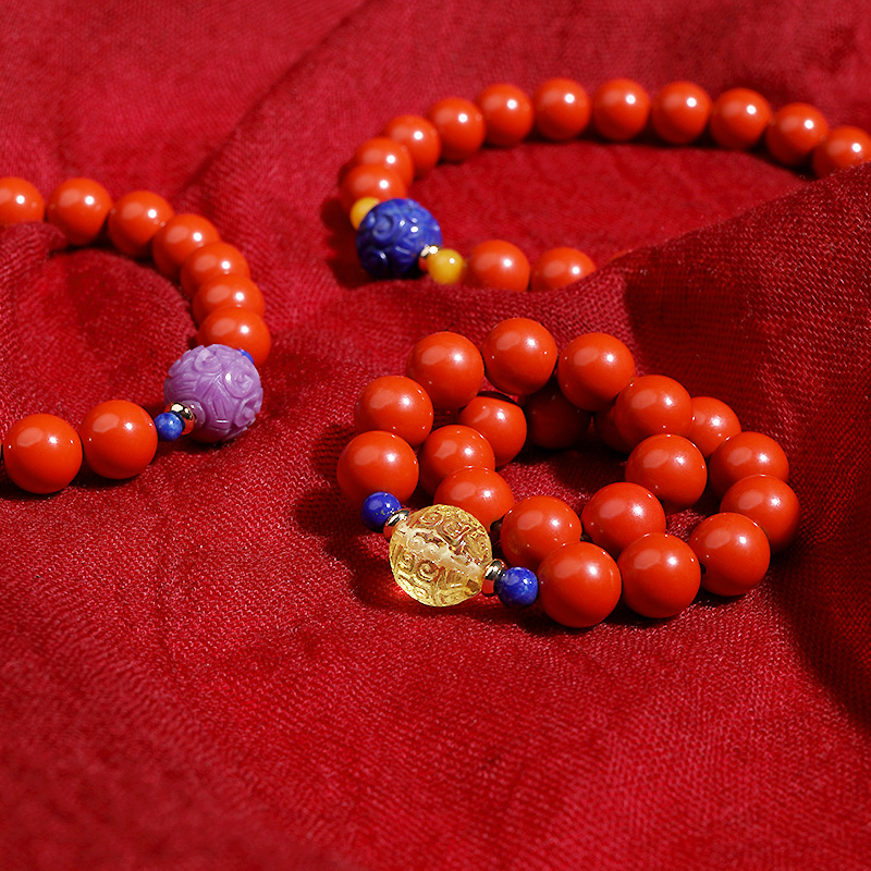 Cinnabar Five Elements Women's DIY bracelet details Picture