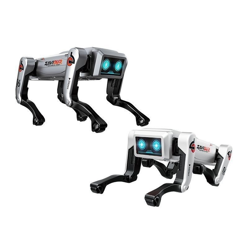 Wuyuan Toy Mechanical Dog 2025 Remote Control Mechanical Water Bomb Tank Dog Intelligent AI Programming Bionic Toy Small Mechanical Dog Export Wholesale Foreign trade detail image 7
