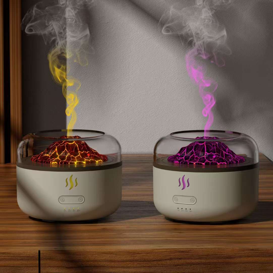 多功能家用香薰机扩香器仿真壁炉加湿器喷香车载香薰机静音香氛机生活电器香薰机