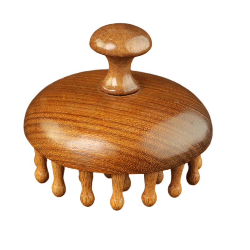 Multi-functional beauty, skin care and makeup tools, hair comb mirror, hair comb, air cushion comb, wooden comb, hairstyle comb, suitable for men and women, sandalwood comb, massage comb detail image 13