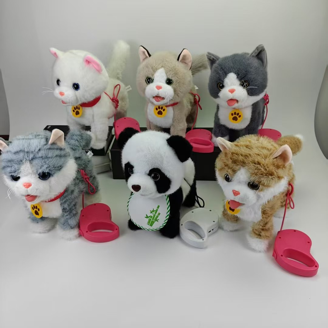 Rope walking, singing, learning to speak, sticking out tongue, puppy, unicorn, pegasus, electric plush toy, electric plush toy, smart toy, educational toy details Picture