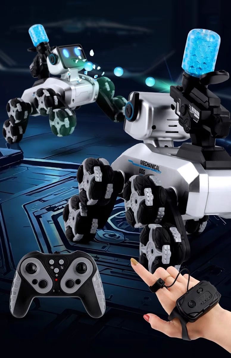 Gegesture sensing remote control robot dog, eight-wheeled children's car, electric off-road stunt climbing, drifting, boys' toy car detail image 15