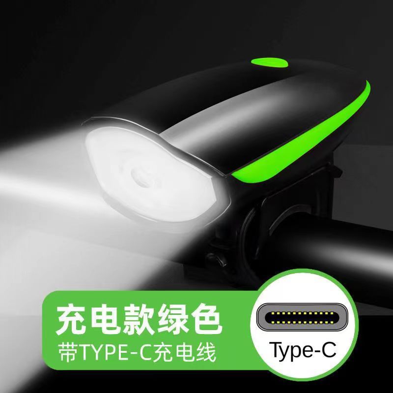 Bicycle lights, headlights, charging night riding flashlights, electric horns, bicycle accessories, cycling equipment pic 10