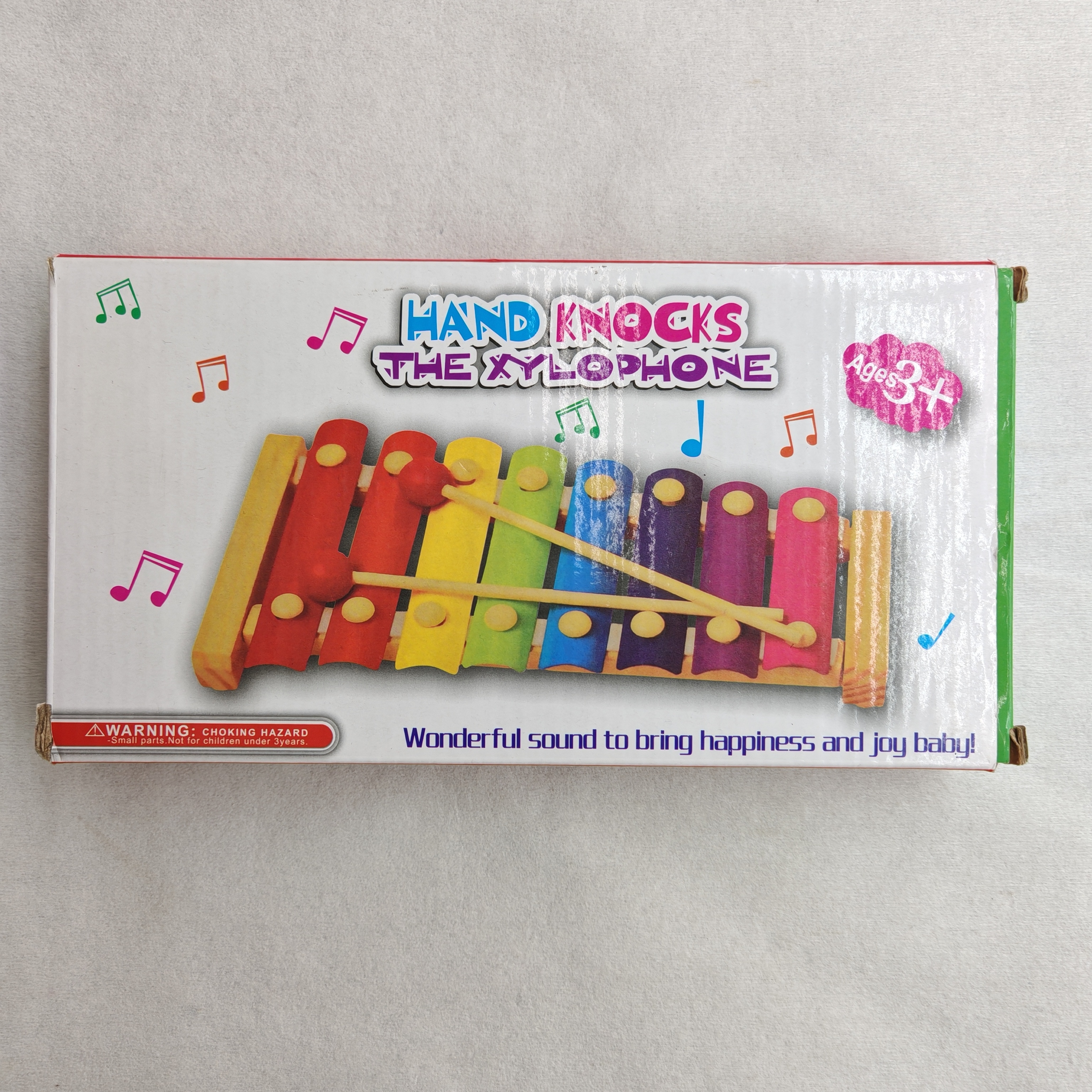 The eight-tone zither, children's hand-struck zither, xylophone, baby toys, Orff percussion instruments, educational and educational music toys Specification image