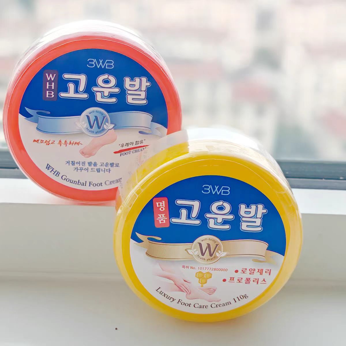 Korean imported Meikang Anti-Cracking Foot Cream 110g details Picture