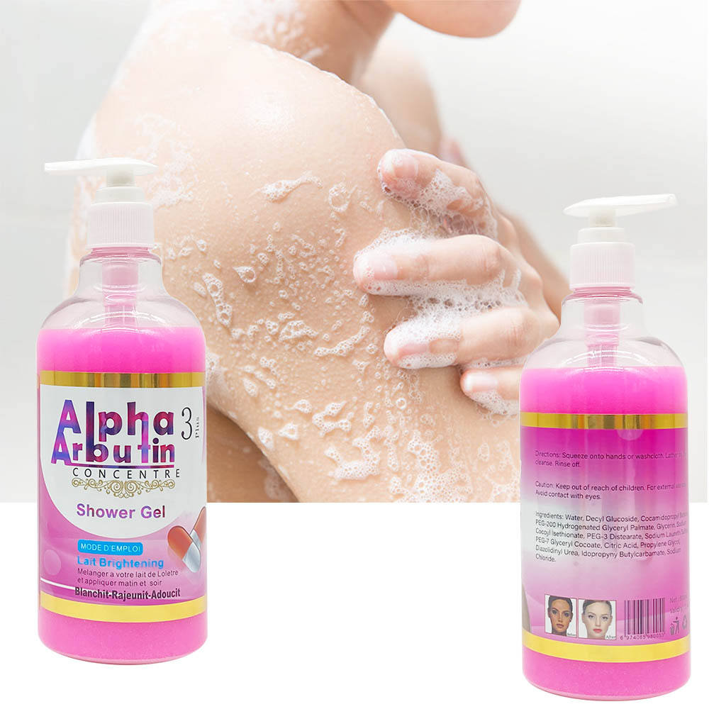 Alp Arbutin Shower Gel Super Eclaircissant Moisturizing  details Picture