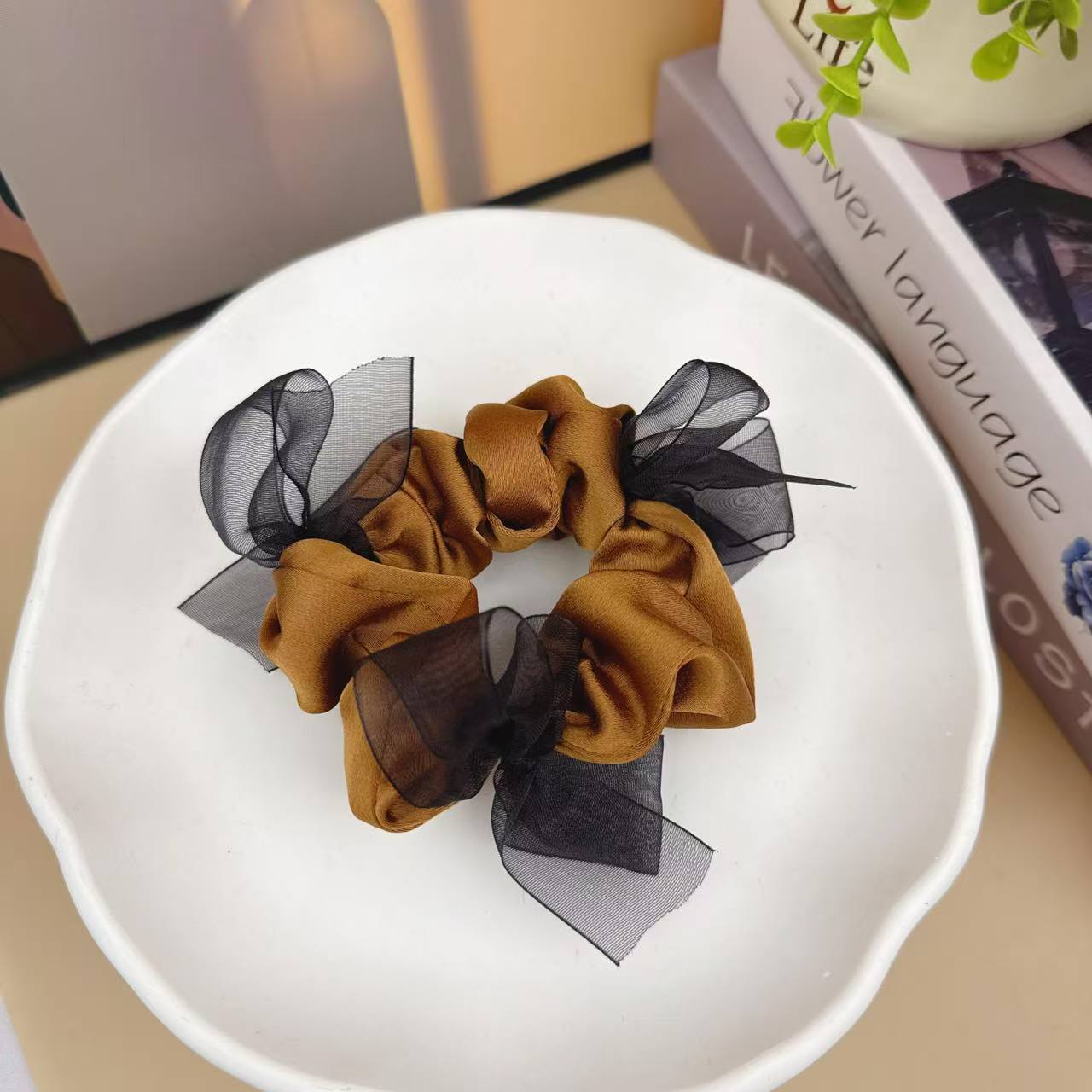 CCB handmade fabric camellia hair accessory accessories, hair clips, jewelry accessories, hair accessories, headwear, decorative items, fabric styling flower pieces detail image 12