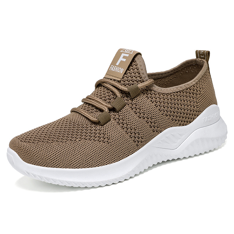 women's shoes cross-border large size temu women's shoes women's casual shoes breathable flying woven pumps all-match solid color sneakers women undefined