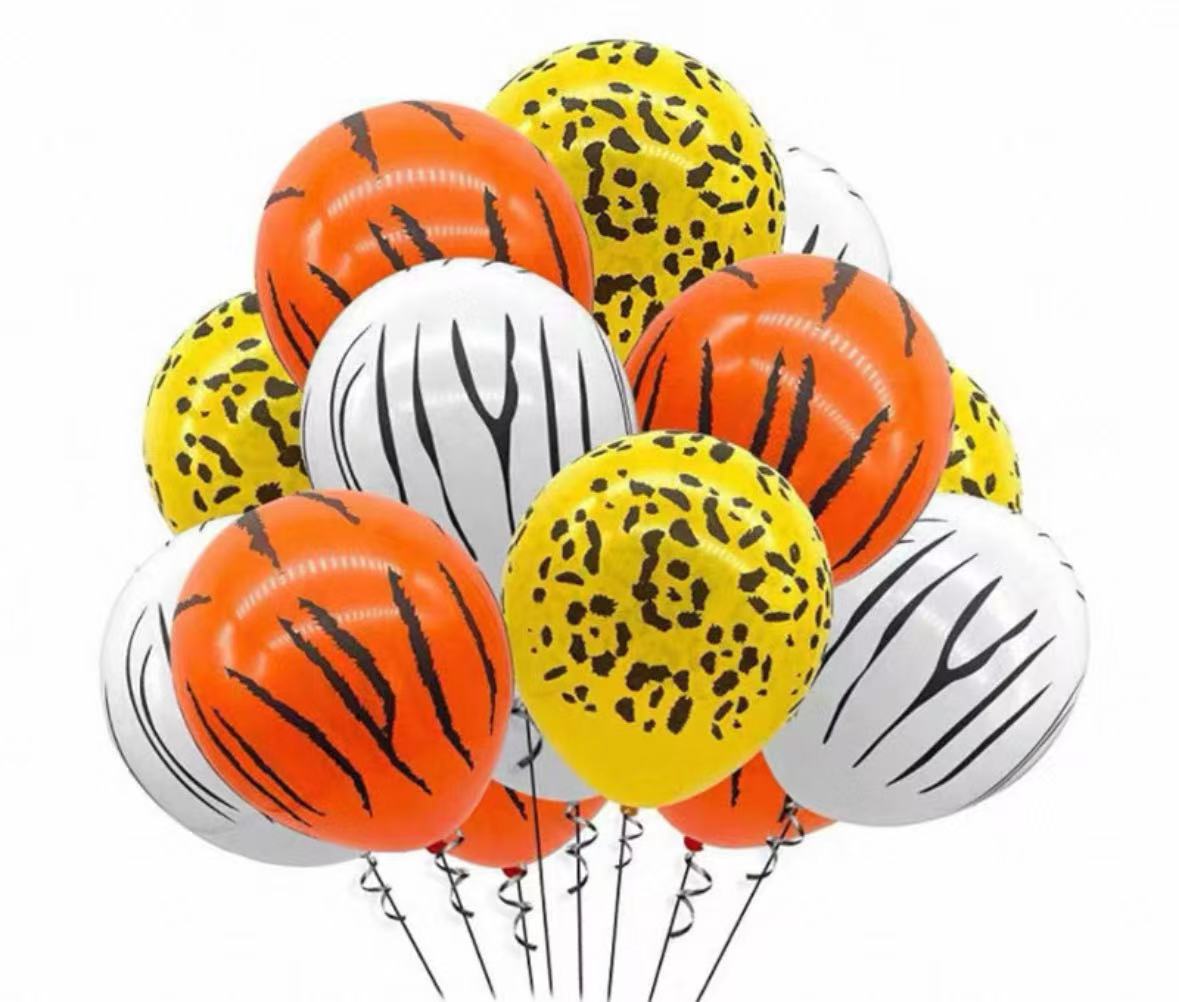 新款印刷图案气球 婚庆派对节日生日开业布置做造型气球细节图