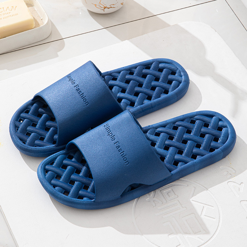 manufacturer bathroom bath slippers men's non-slip plastic hotel hotel bath summer slippers women wholesale undefined
