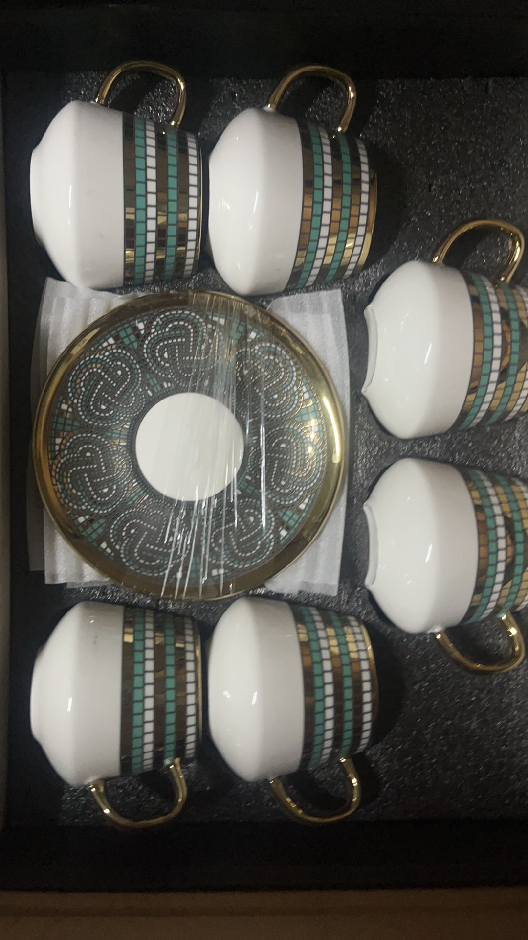 6杯6碟咖啡杯茶杯套装0详情2