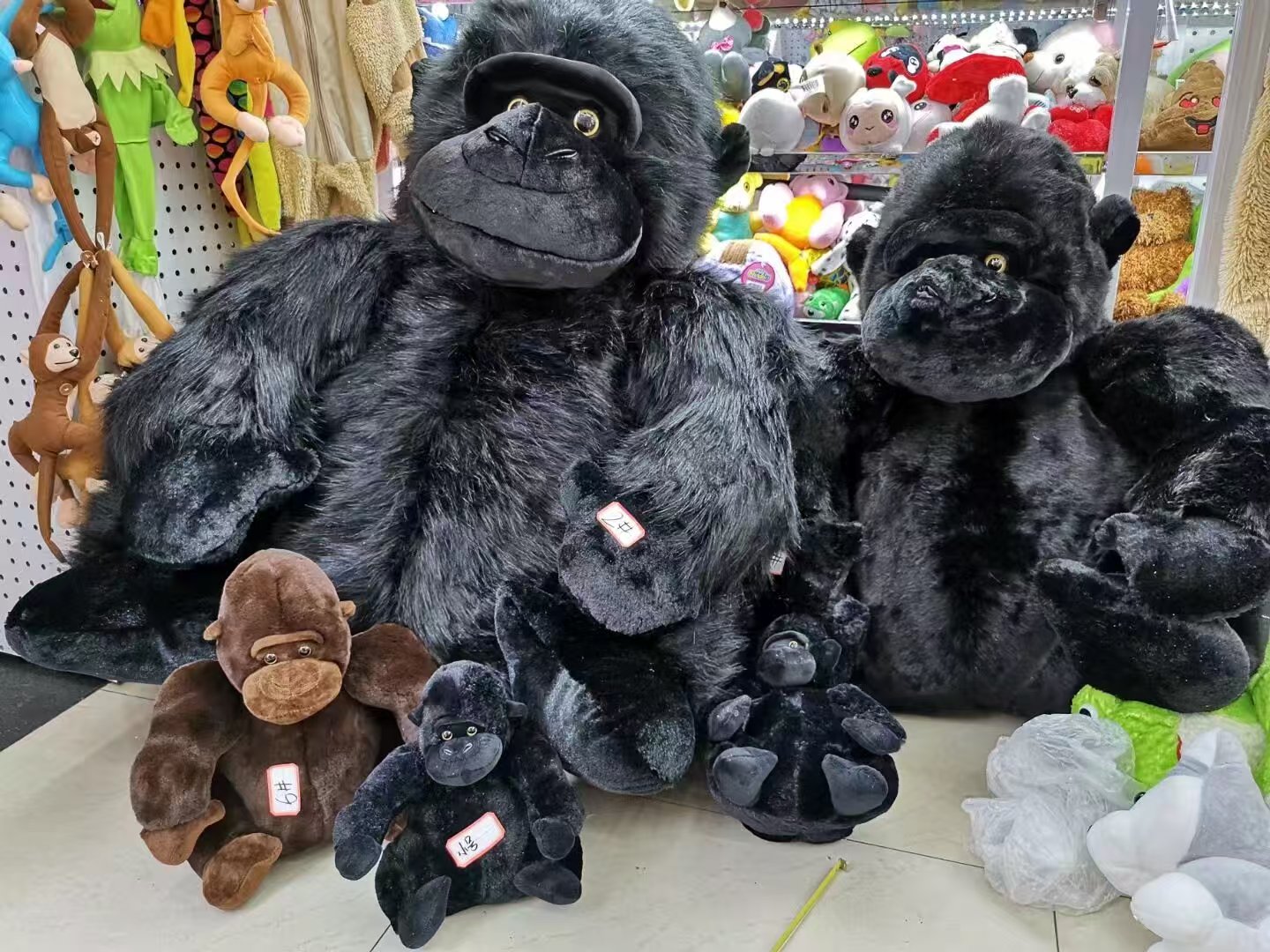 The plush toy anti-realistic gorilla doll chair is exquisitely crafted and sold directly by the manufacturer. It is a cute and fun Japanese-style home decoration item Application Scenario
