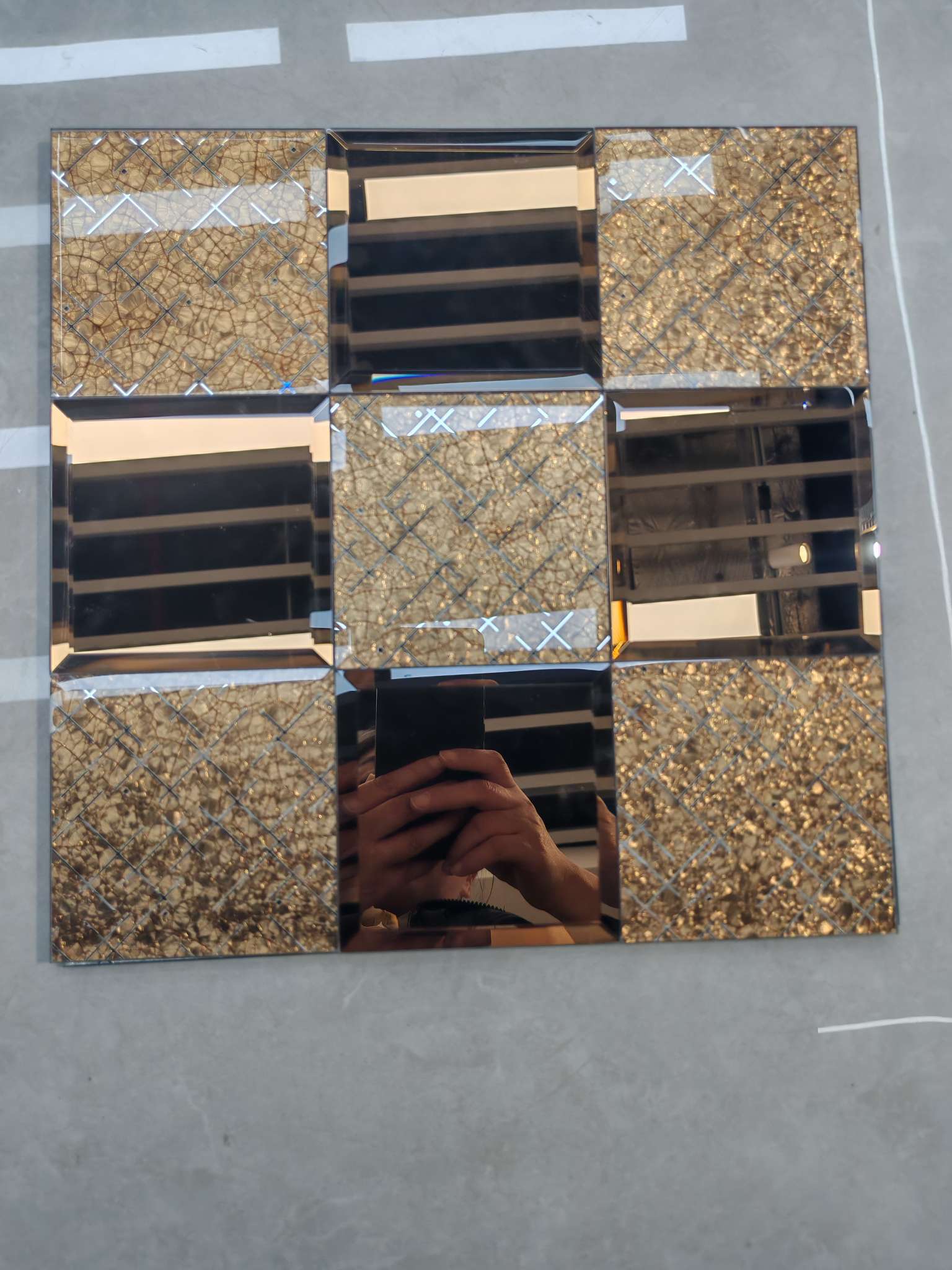 10*10cm玻璃镜面马赛克