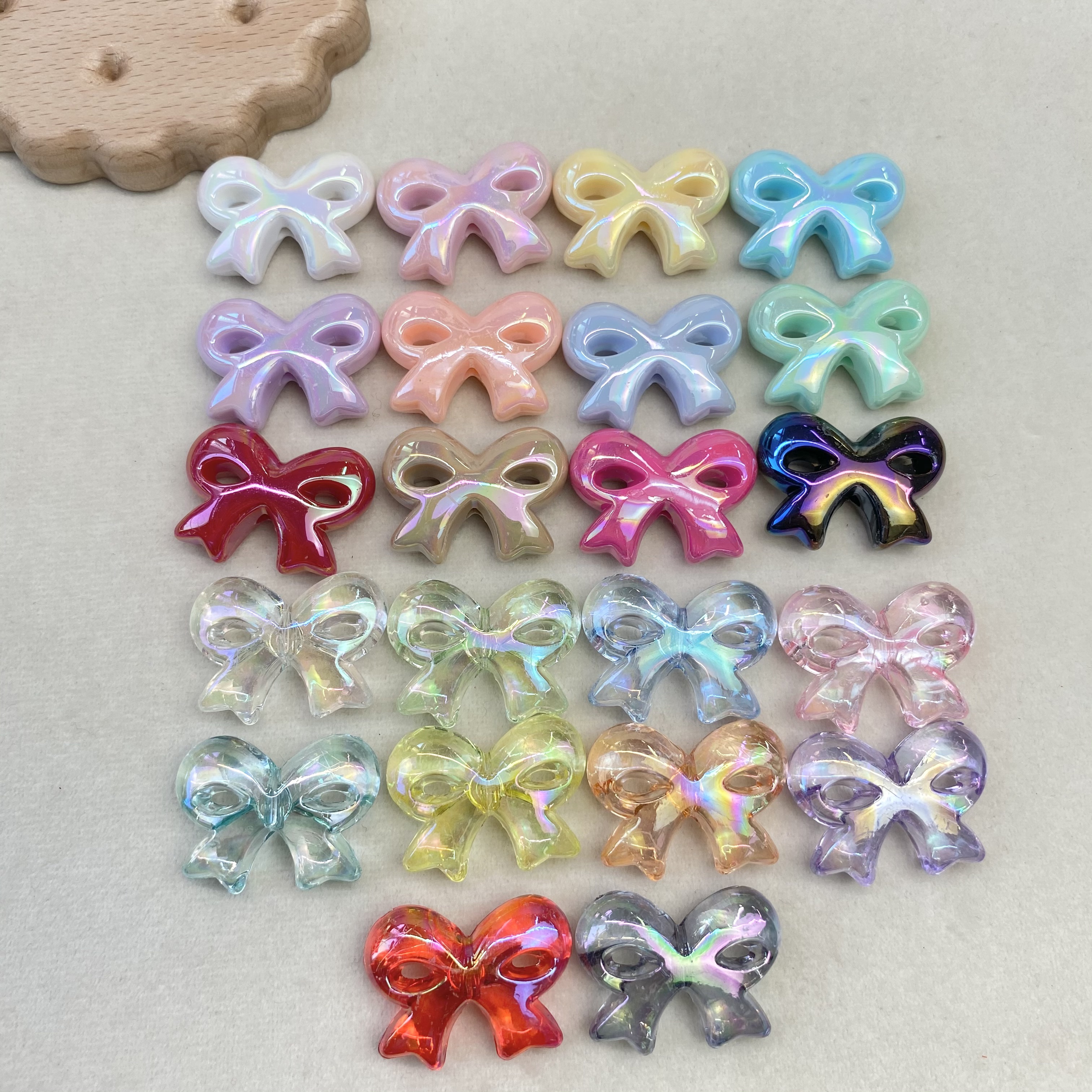 亚克力实色透明ab镀彩diy/手机链钥匙扣包包挂件装饰饰品配件