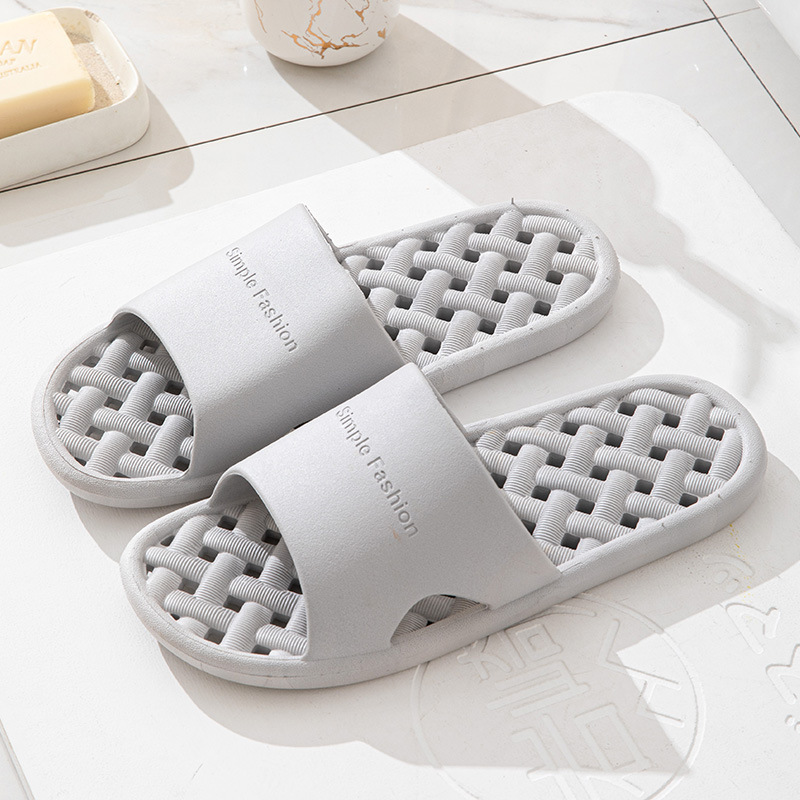 manufacturer bathroom bath slippers men's non-slip plastic hotel hotel bath summer slippers women wholesale undefined