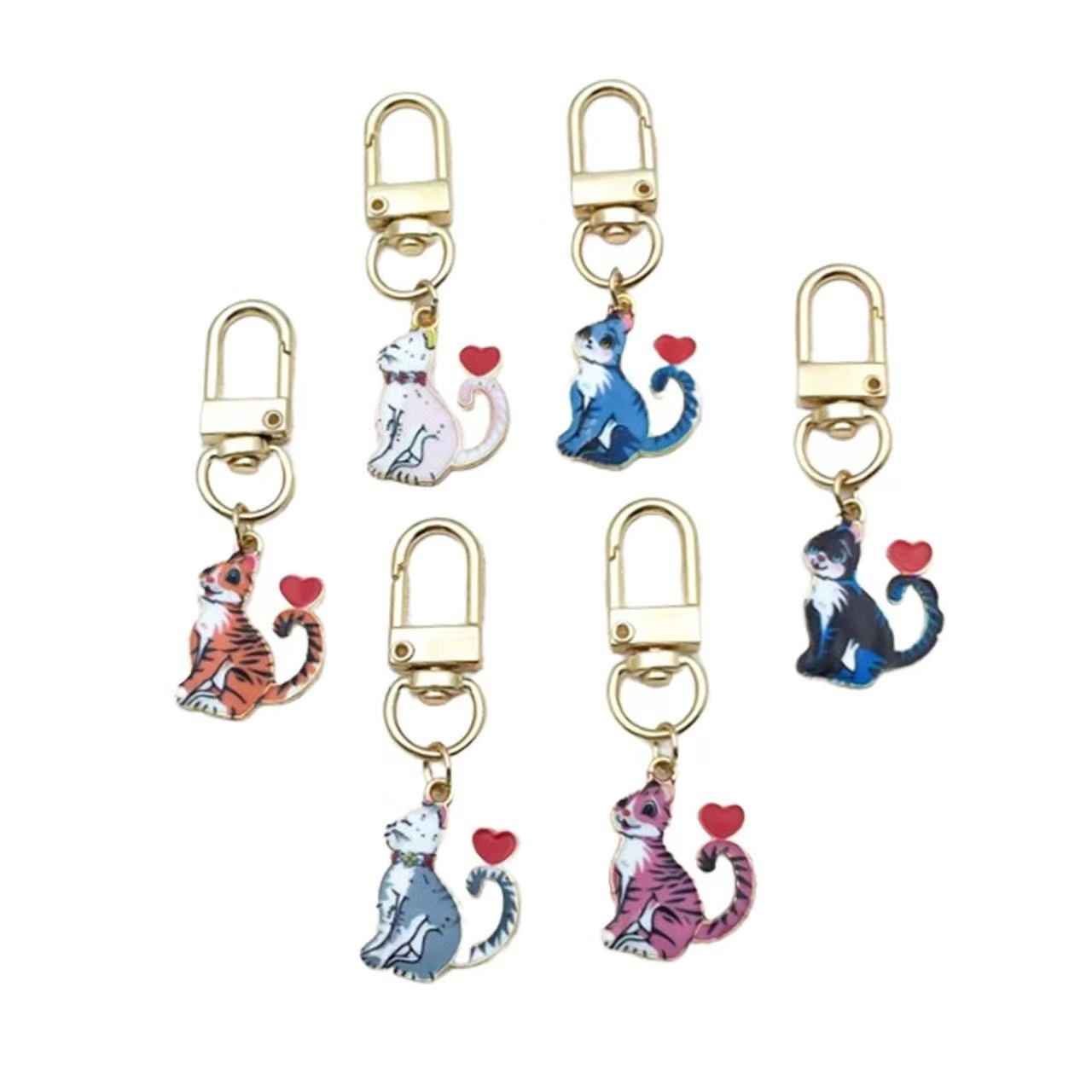Star Man Clay diamond keychain pendant Flat keychain accessory Pendant Personalized Creative gift Creative cat diy Custom logo cute Item Picture