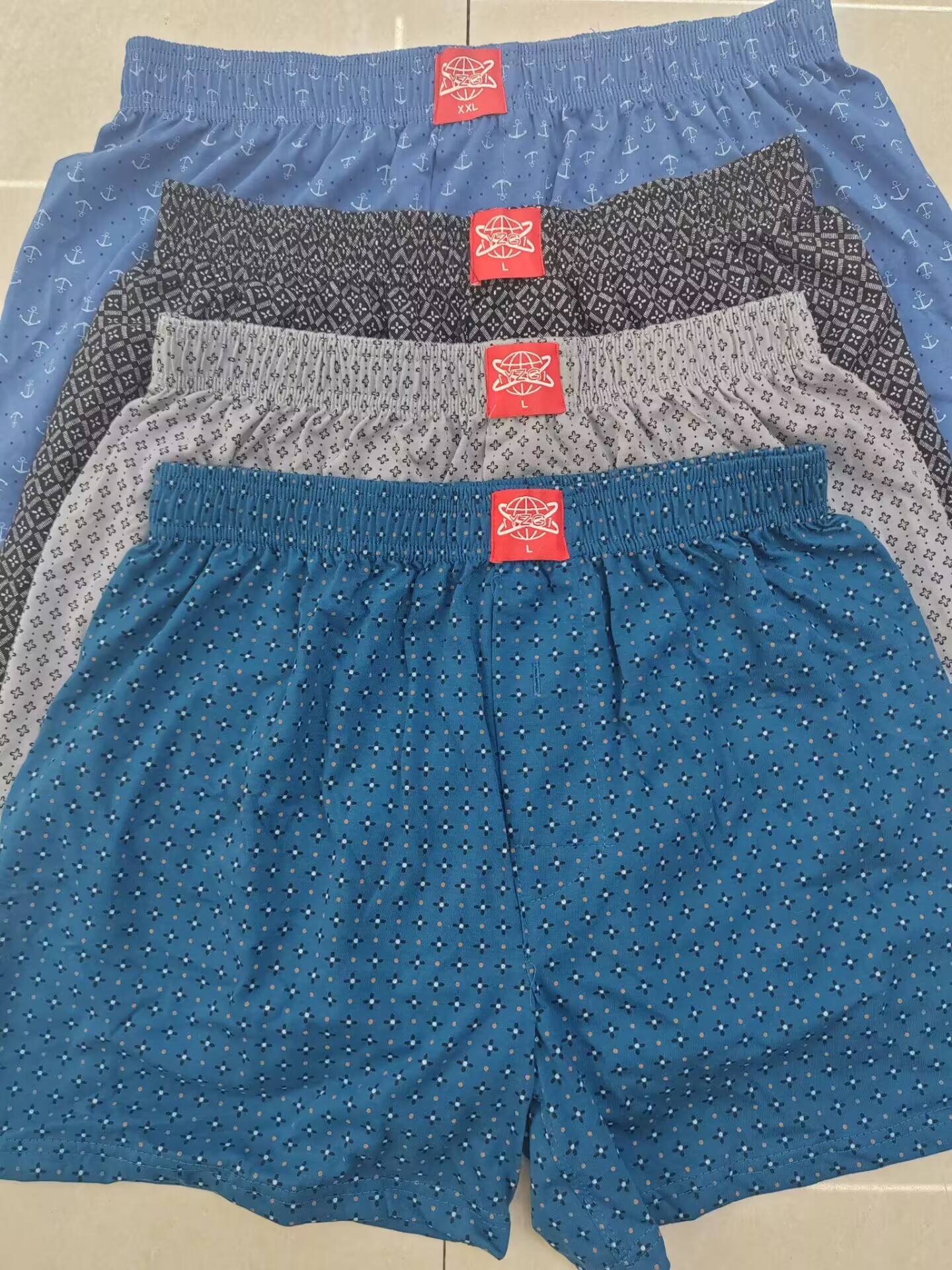 YZG内裤男士经典款十二件装内裤男士宽松舒适