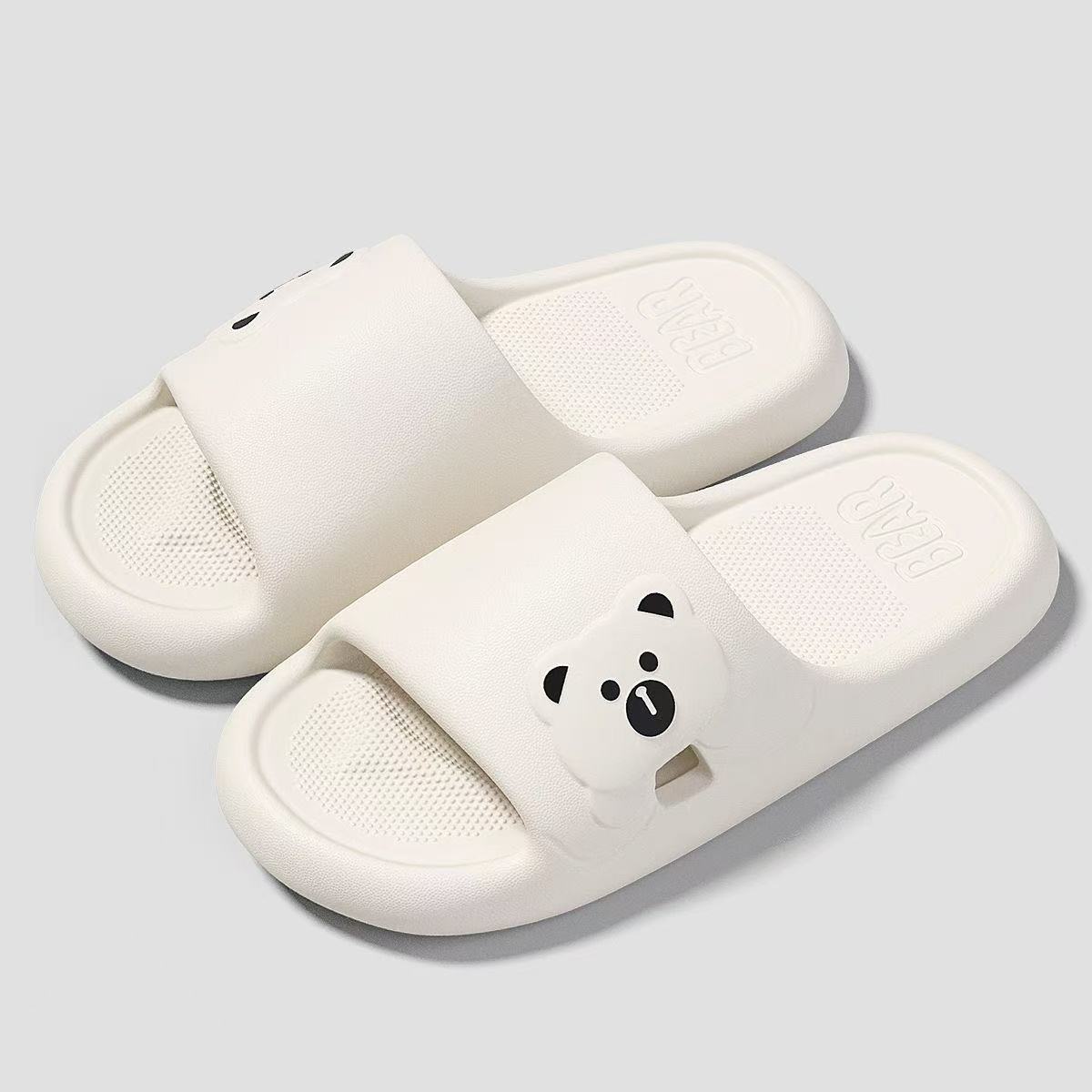 new style drooping women's slippers summer indoor bathroom bath non-slip eva couple men's soft bottom slippers wholesale undefined