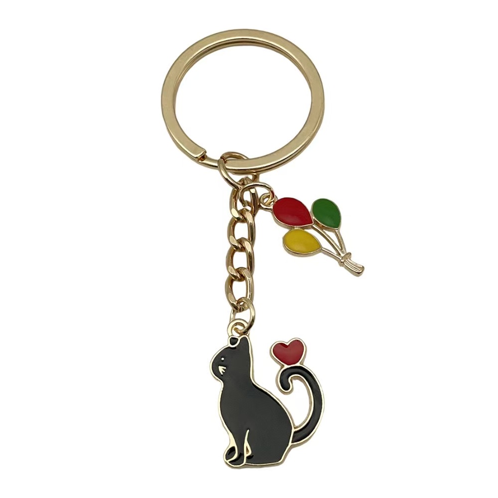 Star Man Clay diamond keychain pendant Flat keychain accessory Pendant Personalized Creative gift Creative cat diy Custom logo cute detail image 8