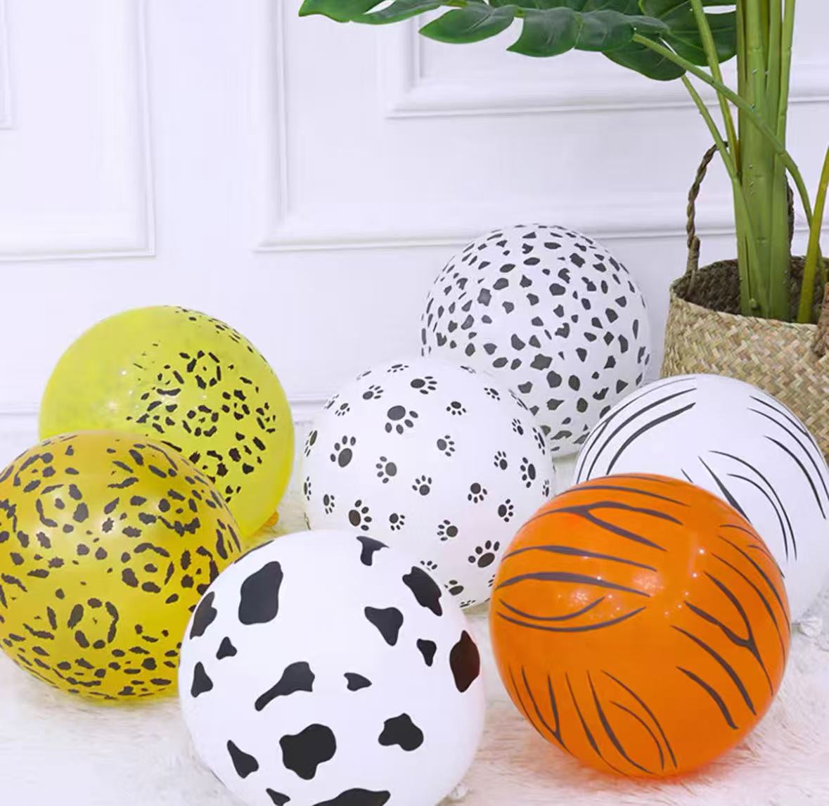 新款印刷图案气球 婚庆派对节日生日开业布置做造型气球详情图2