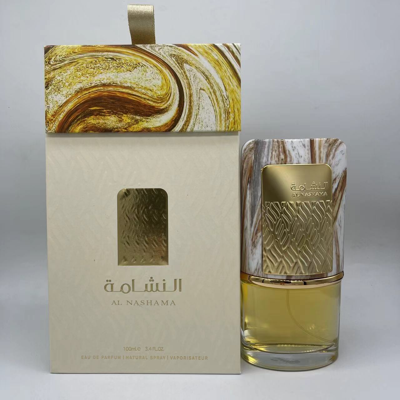 Alta calidad nueva Lattafa AL NASHAMA hombres y mujeres perfume arabia dubai Medio Oriente comercio exterior al por mayor