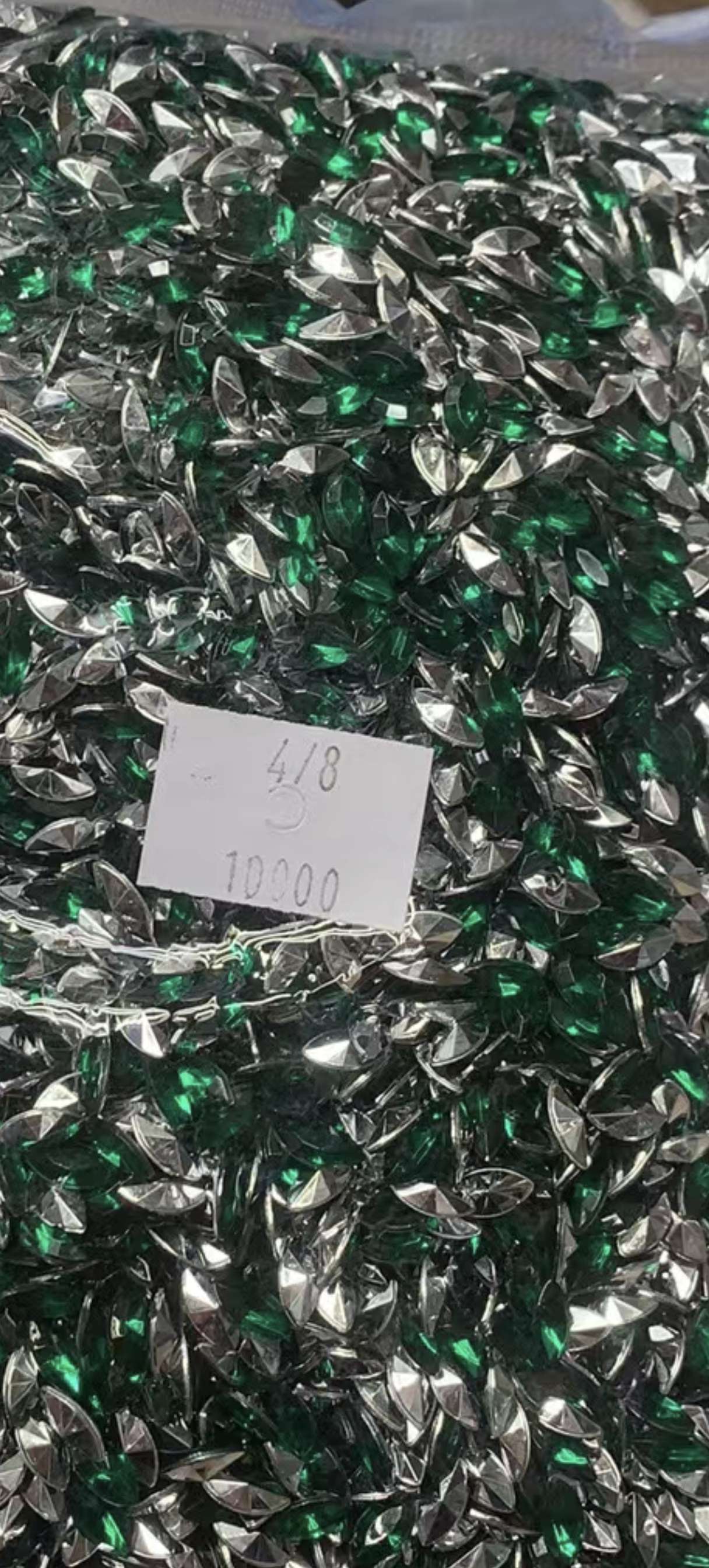 4X8尖马眼压克力DIY配件，电商，线上爆款