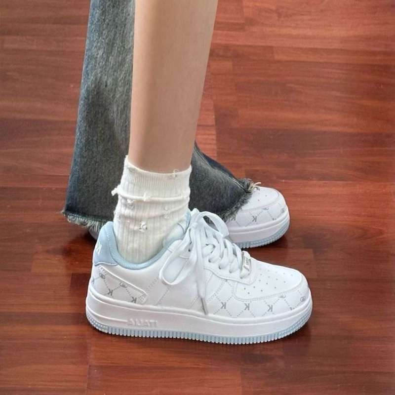 shoes good-looking platform sneakers for women 2025 autumn new round head leisure sneakers undefined
