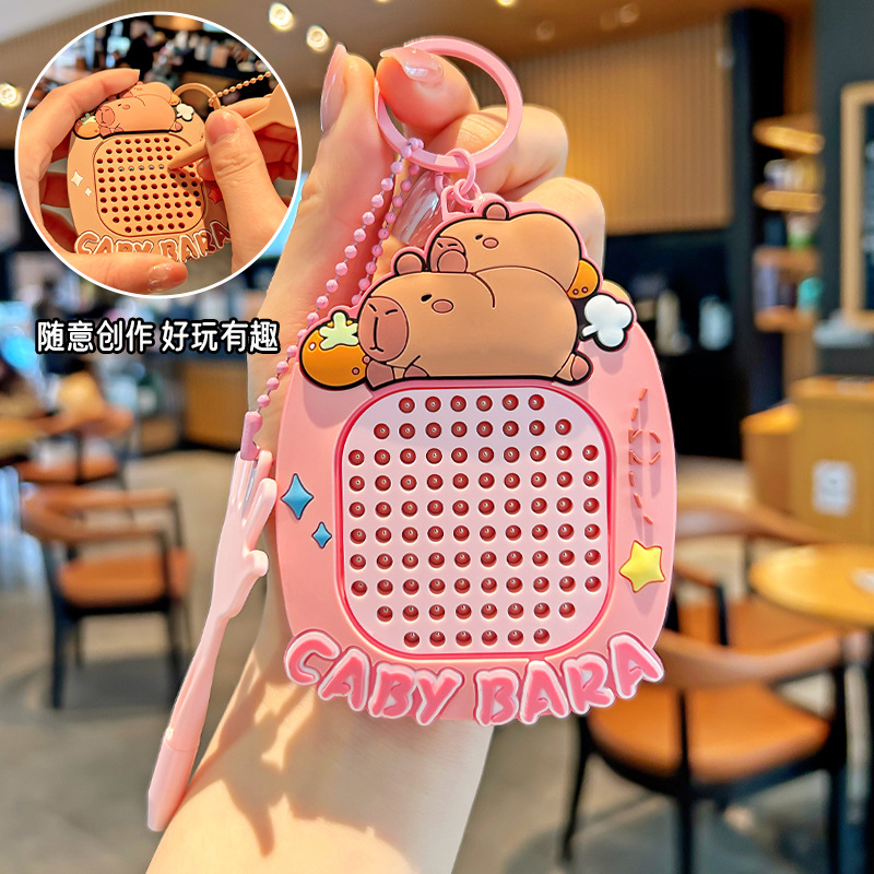 Creative cartoon magnet steel ball ornament sketchpad backpack widgets decompression magnetic drawing board maze toys wholesale, 111111111111111111111111111111 Application Scenario