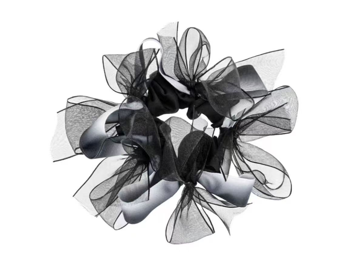 CCB handmade fabric camellia hair accessory accessories, hair clips, jewelry accessories, hair accessories, headwear, decorative items, fabric styling flower pieces Application Scenario