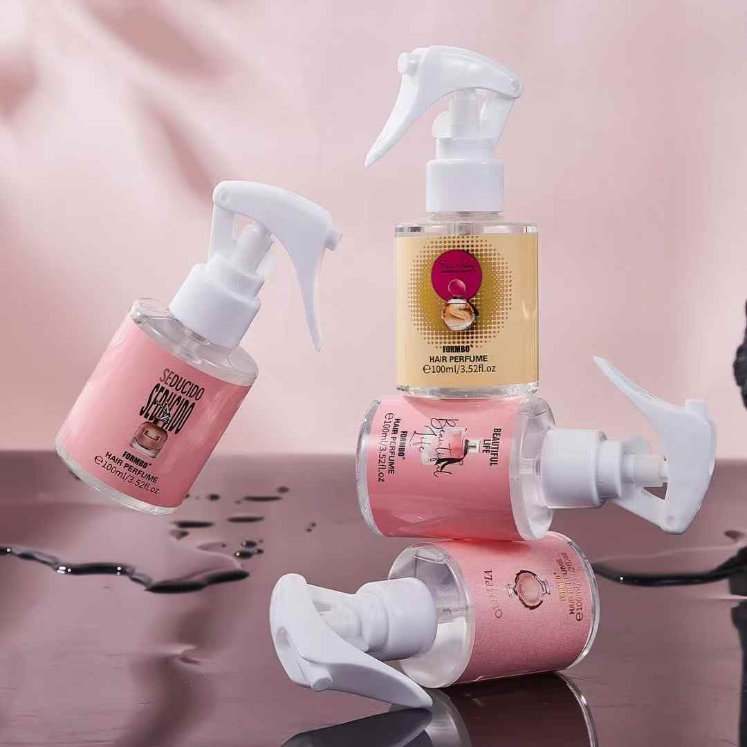 Cross-border blast fragancia spray multi fragancia opcional larga duración dejar fragancia cabello suave interior fresco fragancia spray