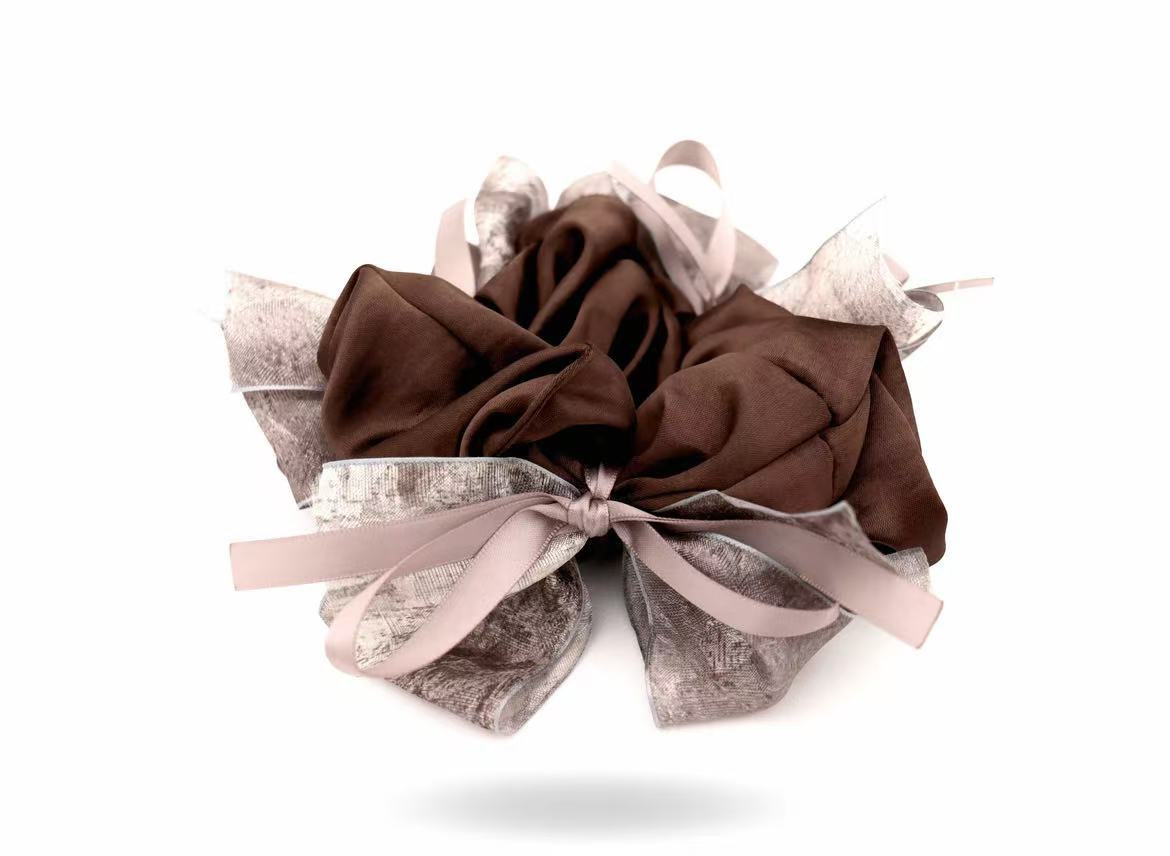 CCB handmade fabric camellia hair accessory accessories, hair clips, jewelry accessories, hair accessories, headwear, decorative items, fabric styling flower pieces