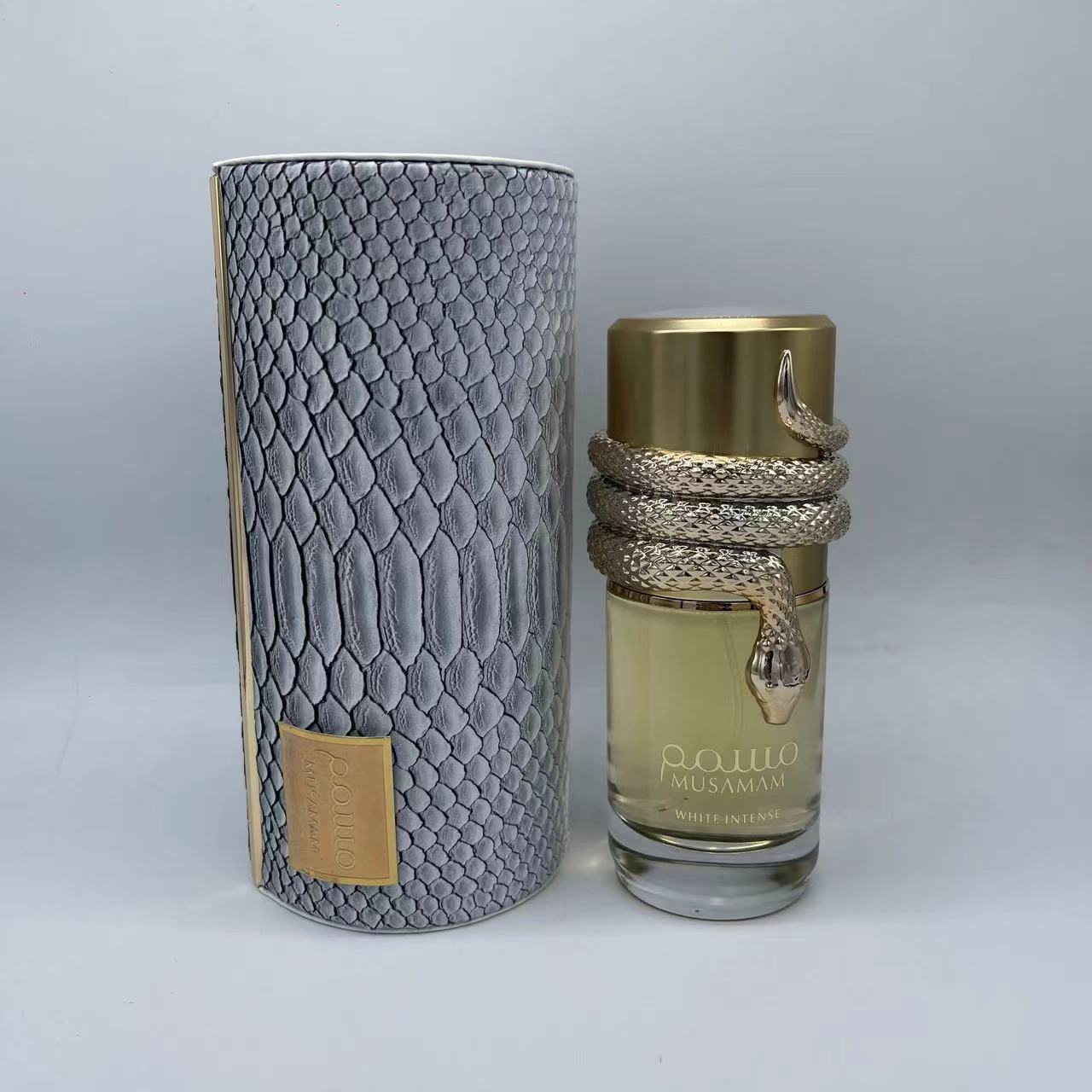 Crossover burst Lattafa Musamam mussaman snake mystery hombres mujeres perfumes oriente medio perfumes árabes