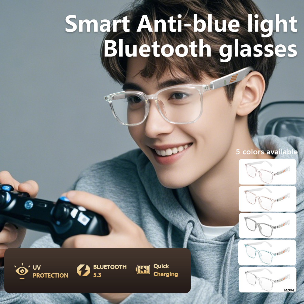 Bluetooth outdoor sound control Smart Glasses MZ06 for making and receiving calls and listening to music Item Picture