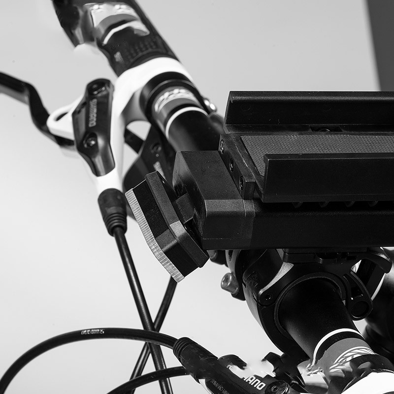 The T6 cycling lamp is a rechargeable outdoor multi-functional device with a phone stand, power bank, bicycle headlight and flashlight Specification image