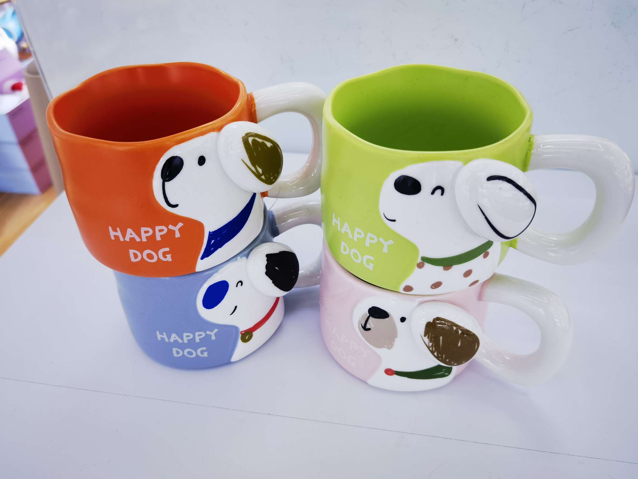 Gift cups, mugs, personalized coffee cups, enamel and ceramic cups, creative gifts for daily necessities detail image 5