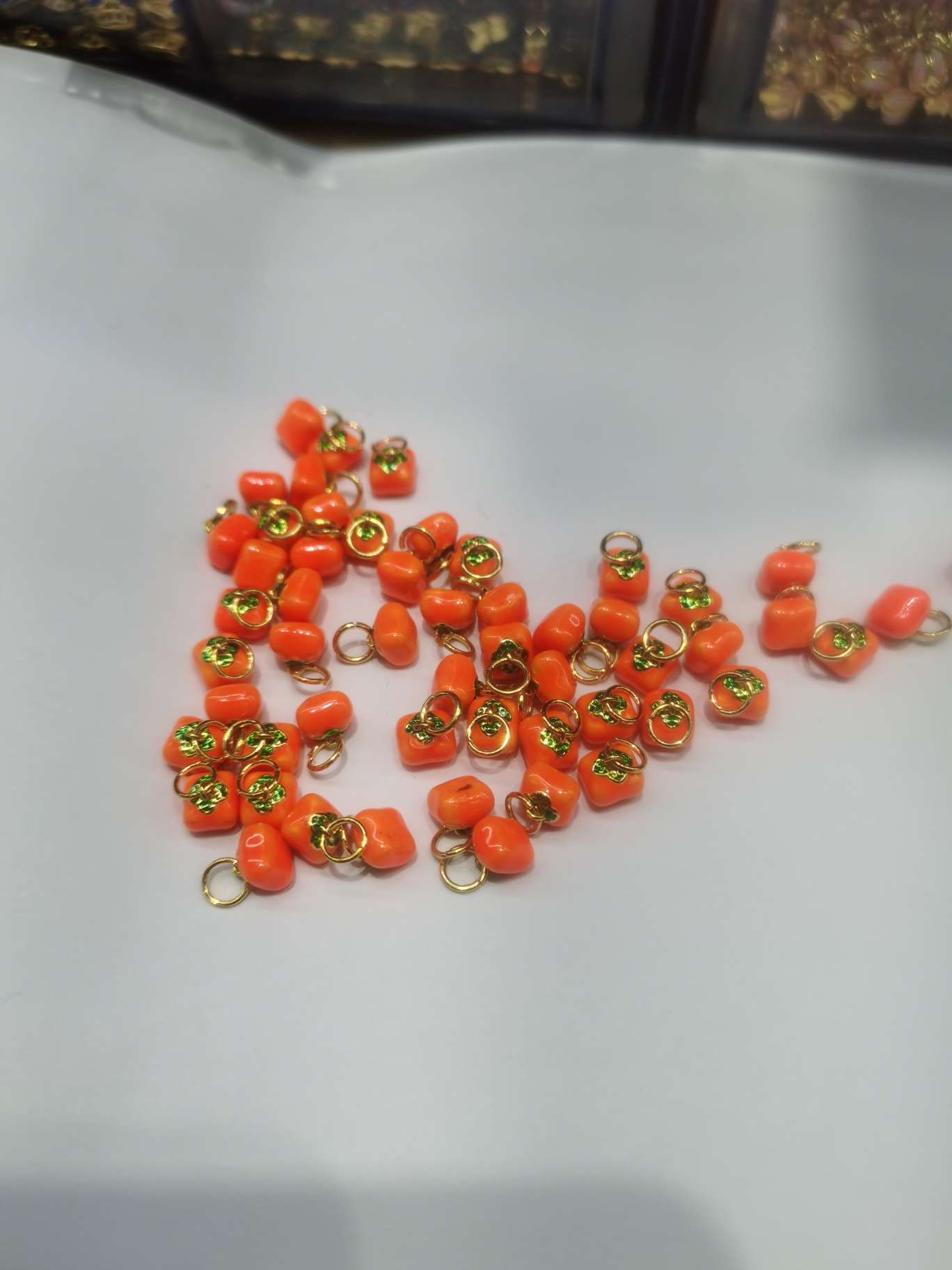 Copper accessory persimmon bracelet jewelry Item Picture