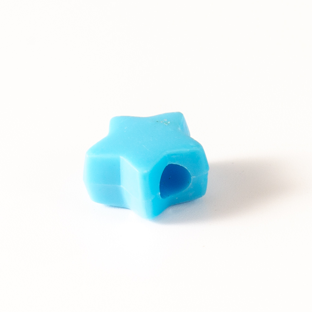 PS塑料珠子8X12MM五角星实色混色详情5