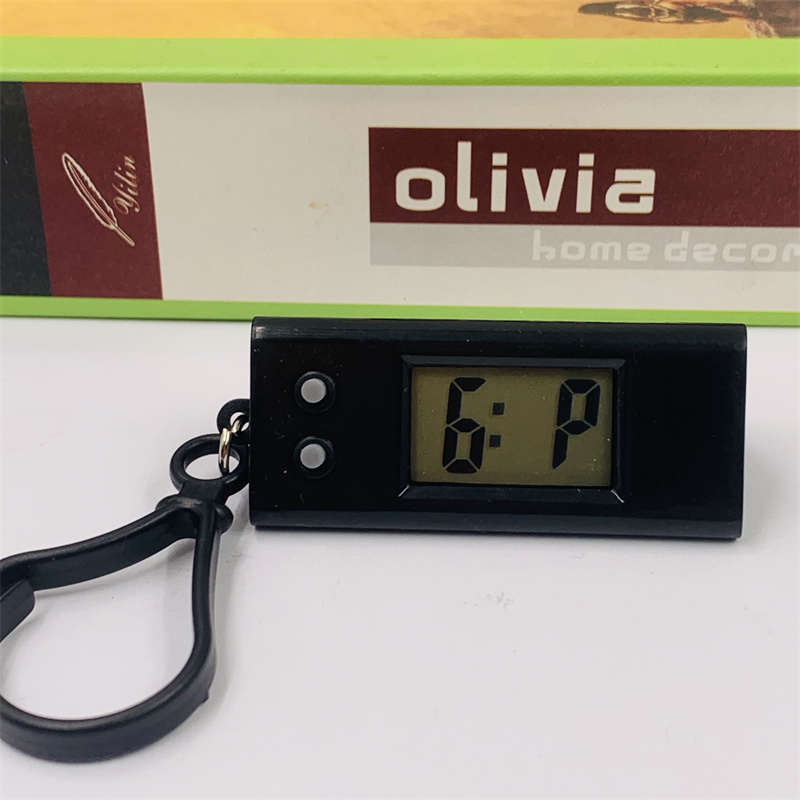 新款三角迷你小时钟简约儿童考试学习数字电子表便携背包挂件详情8