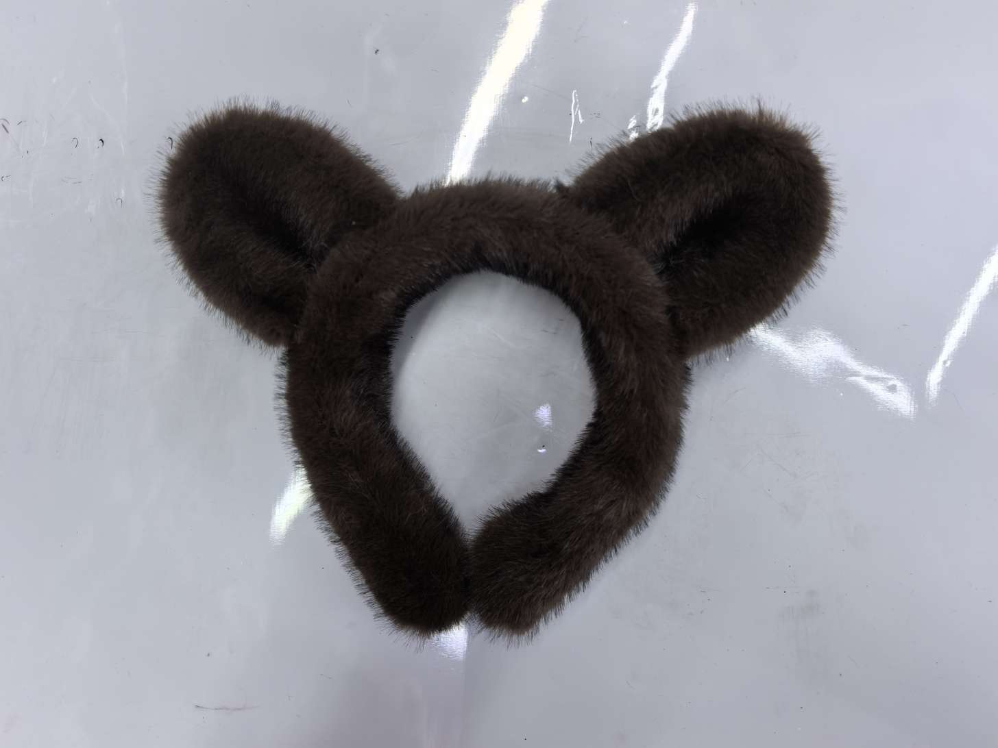 Big ears Cloud hair band, Korean-style patchwork hair accessory, headwear, hair clip, fashionable and versatile, simple hair band accessory, hair band Specification image