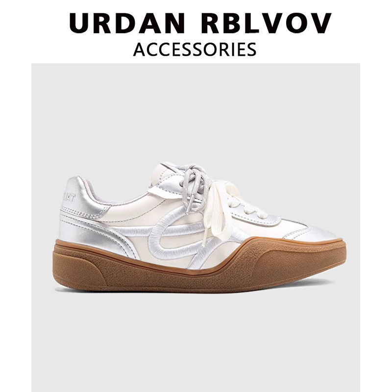 caramel german training shoes 2025 spring new embroidered board shoes female students undefined