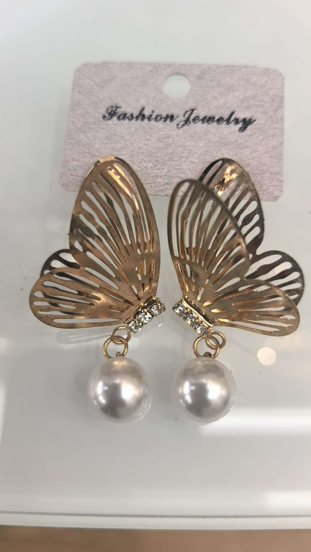 爆款合金太阳花 树叶款电镀金色银色耳饰耳钉详情图4