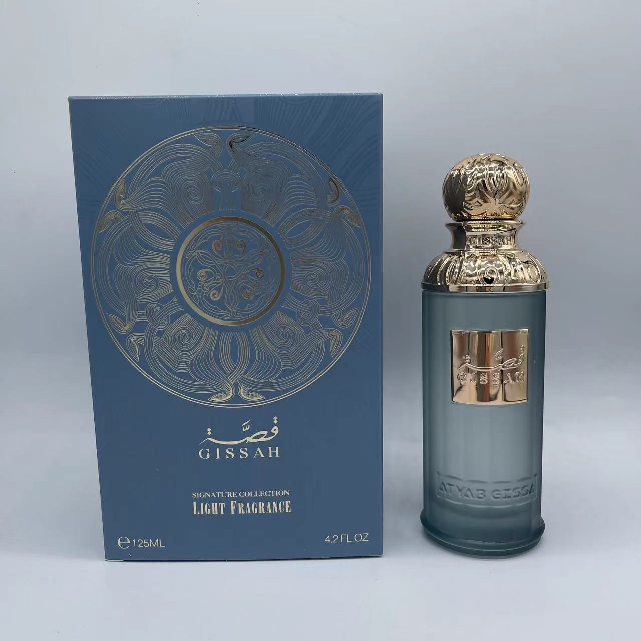 New cross-border foreign trade product GISSAH 125ml Middle East Arab Dubai Perfume for men and women, long-lasting fragrance wholesale