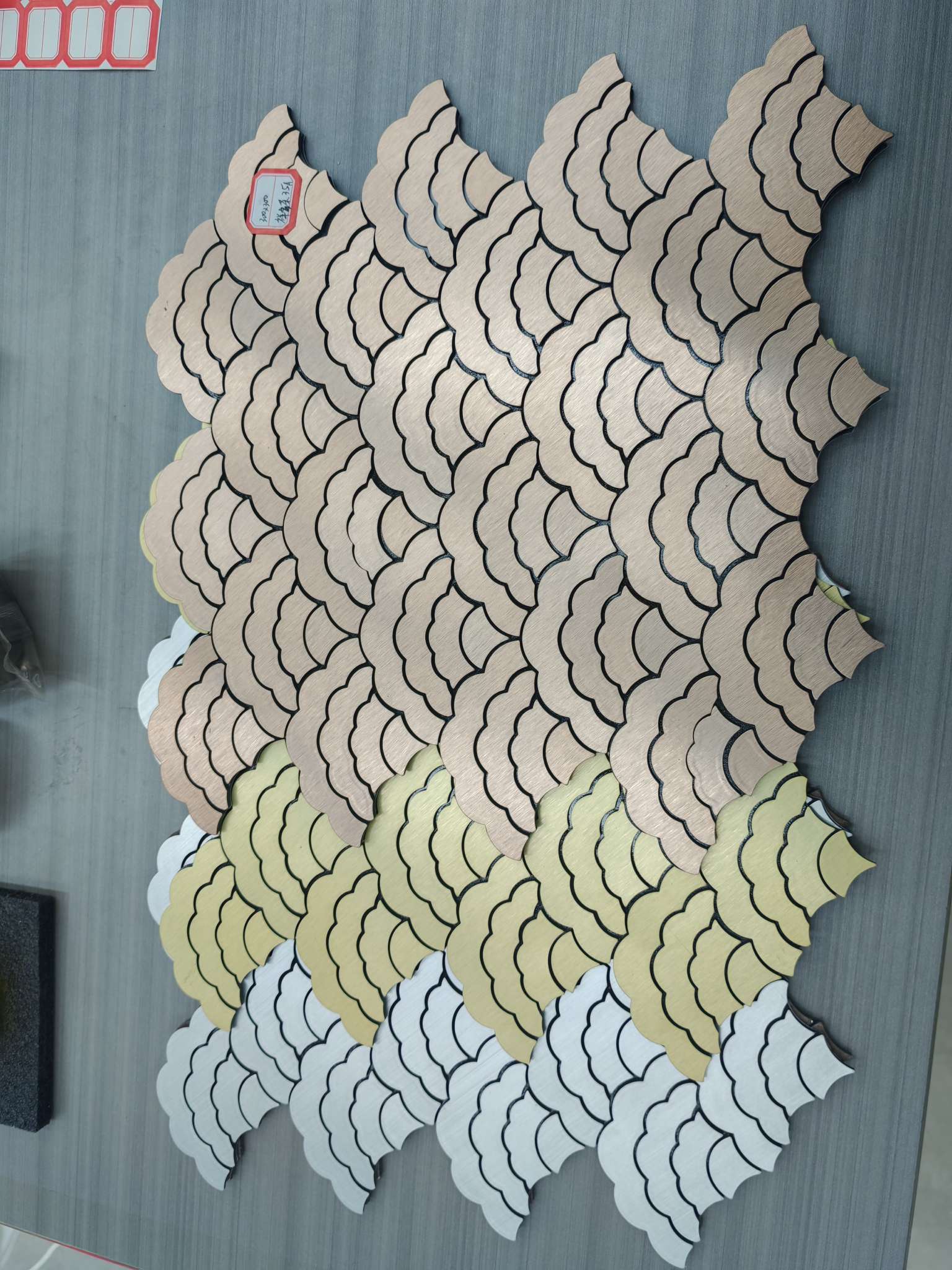 铝塑板自粘马赛克墙贴