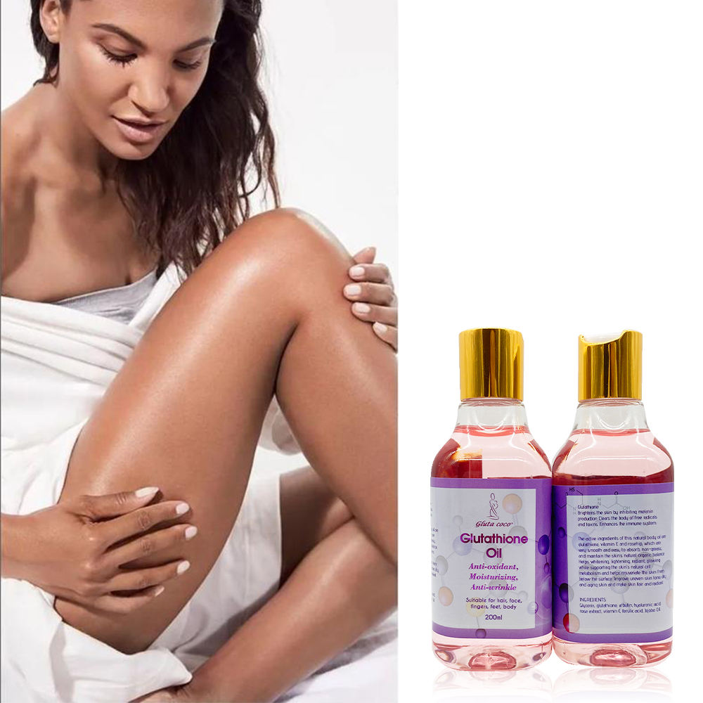 Gluta Coco Glutathio Oil Repair Damaged  Face & Body Oil