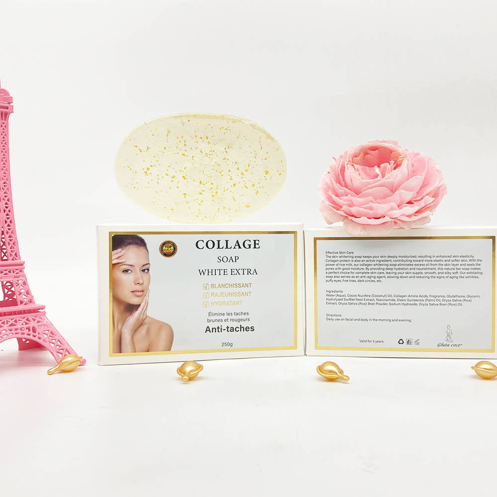Collagen Anti-Taches Bar Soap Whitening Face & Body Soap