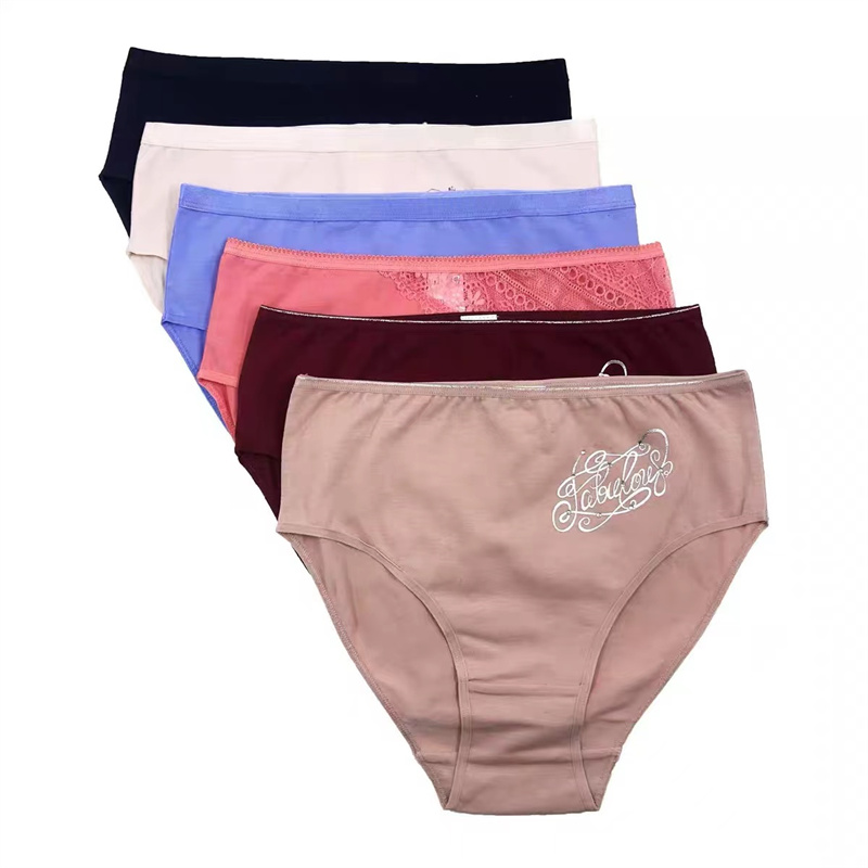 女士三角裤无痕高腰舒适生理裤学生性感一片式开档内裤女式跨境内裤.内裤学生性感内裤