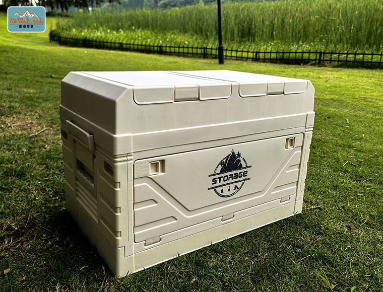 Wushan Old Friend Outdoor Foldable Box, Camping Convenient Storage Box, car trunk Storage Box, Picnic Storage Box pic 7