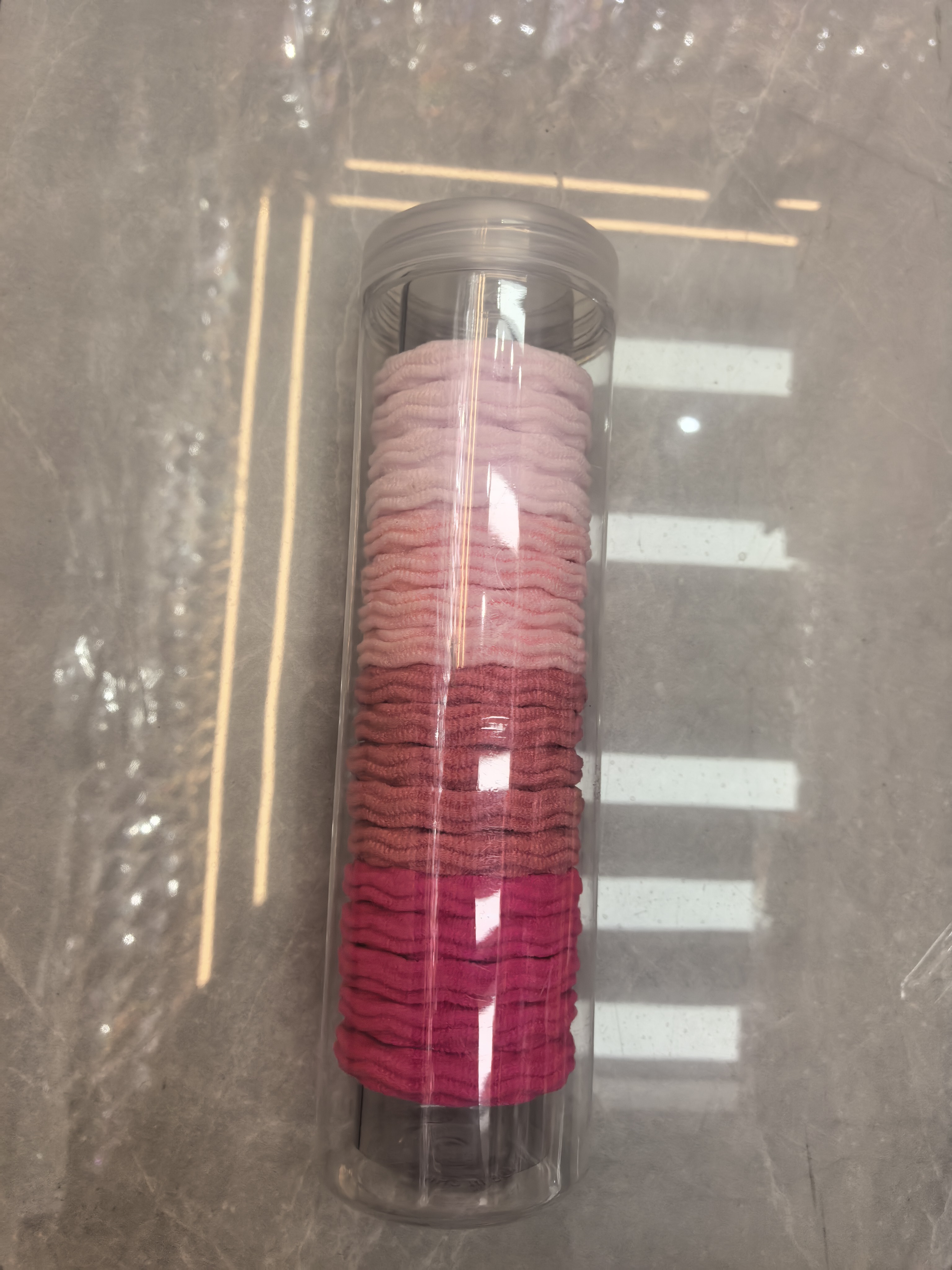 头饰流行皮筋提花头绳儿童成人不勒头发皮筋详情图7