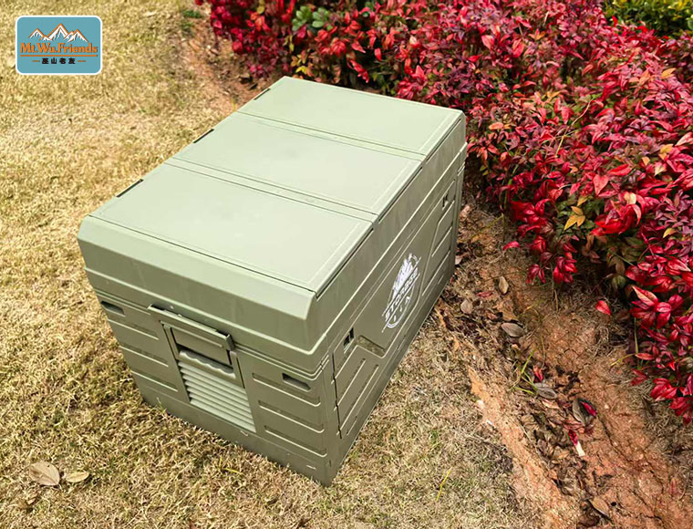 Wushan Old Friend Outdoor Foldable Box, Camping Convenient Storage Box, car trunk Storage Box, Picnic Storage Box pic 17